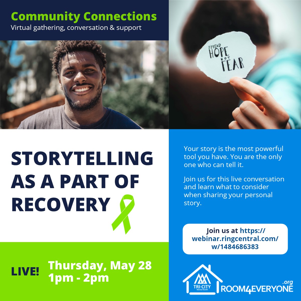 05 28 20 Community Connections Graphic storytelling as part of recovery