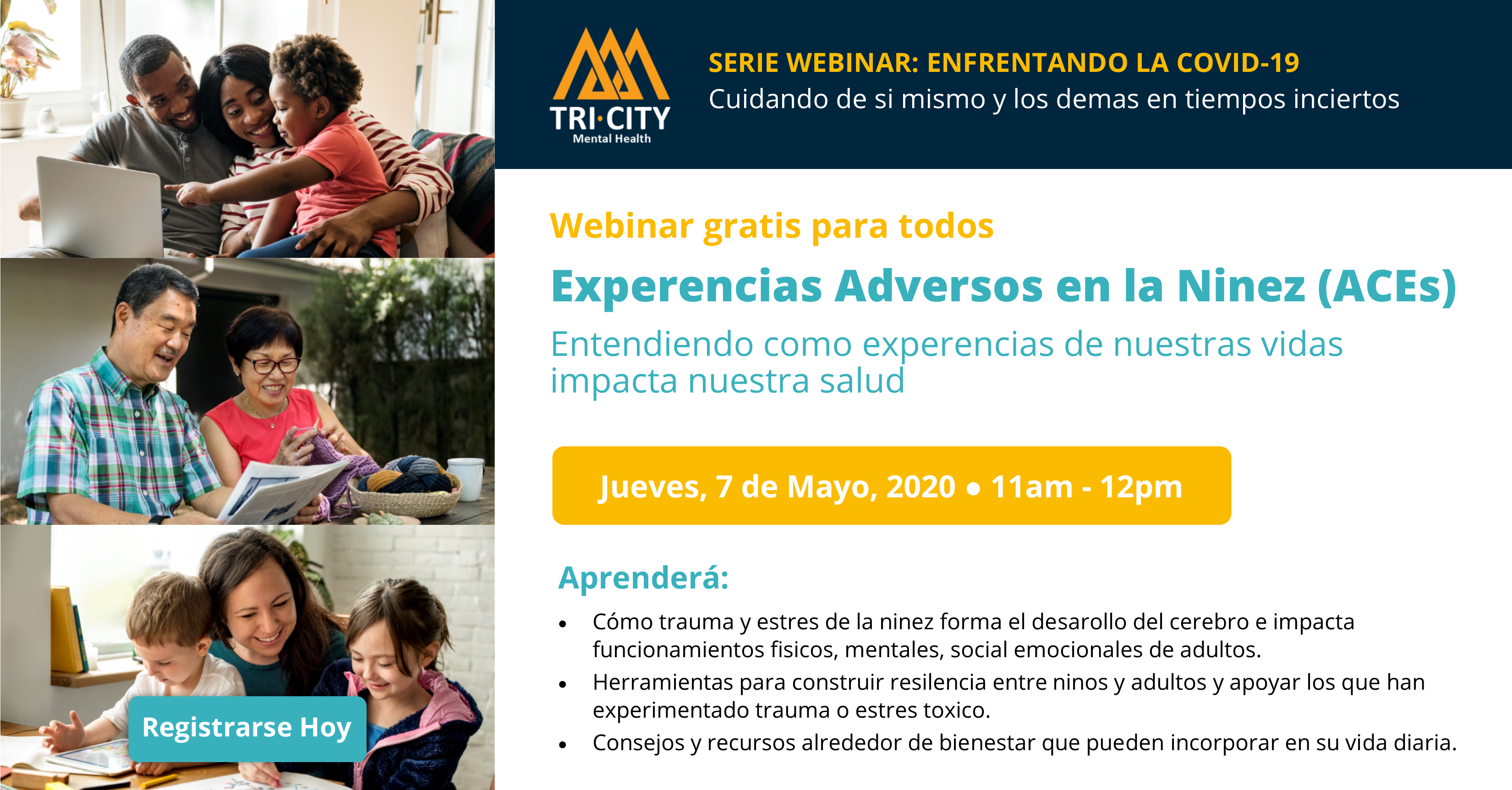 COVID 19 webinar ACEs spanish