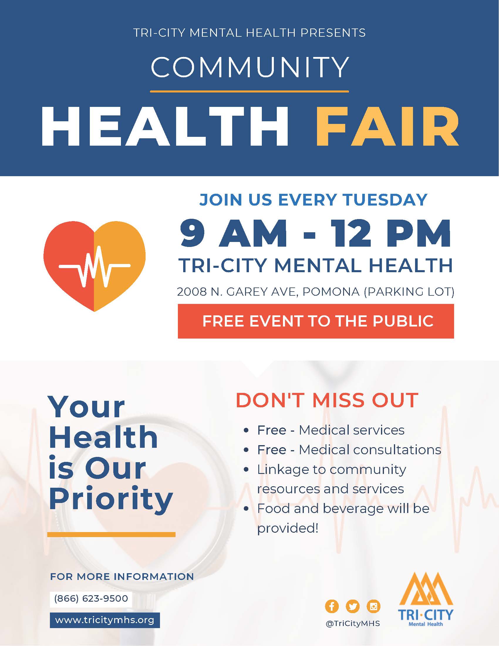 04 21 TCMH Pop Up Clinic Flyer Eng
