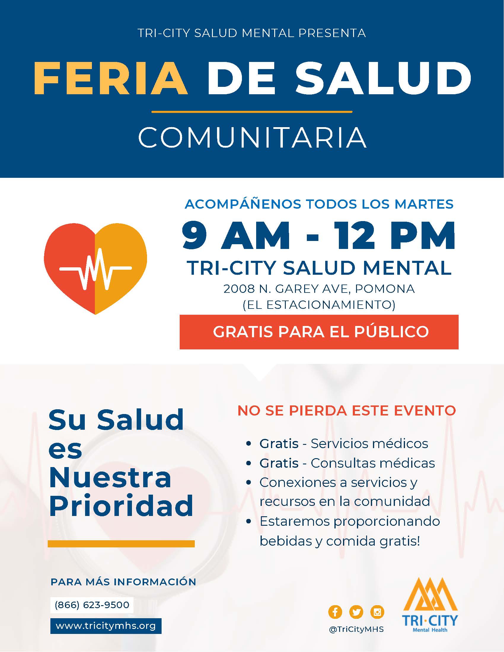 04 21 TCMH Pop Up Clinic Flyer Spa