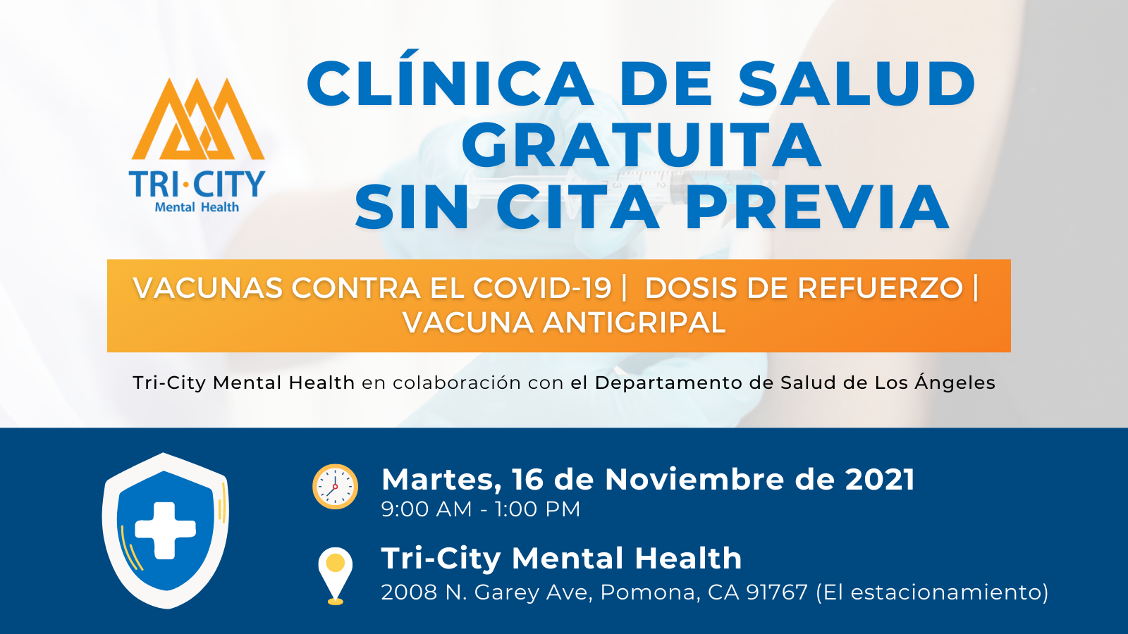 11 16 21 TCMH Walk In Clinic Twitter Post 2