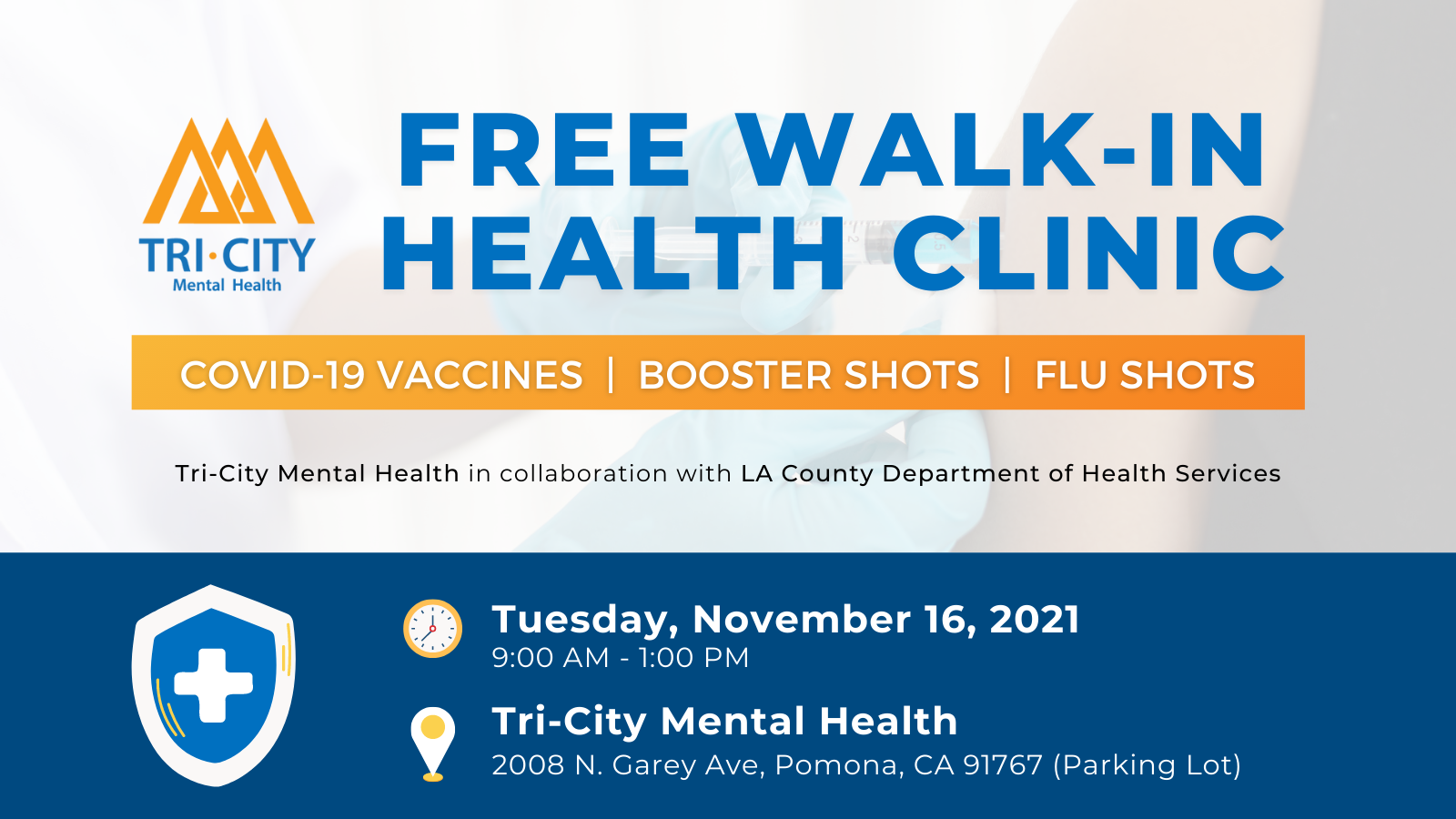 11 16 21 TCMH Walk In Clinic Twitter Post 1