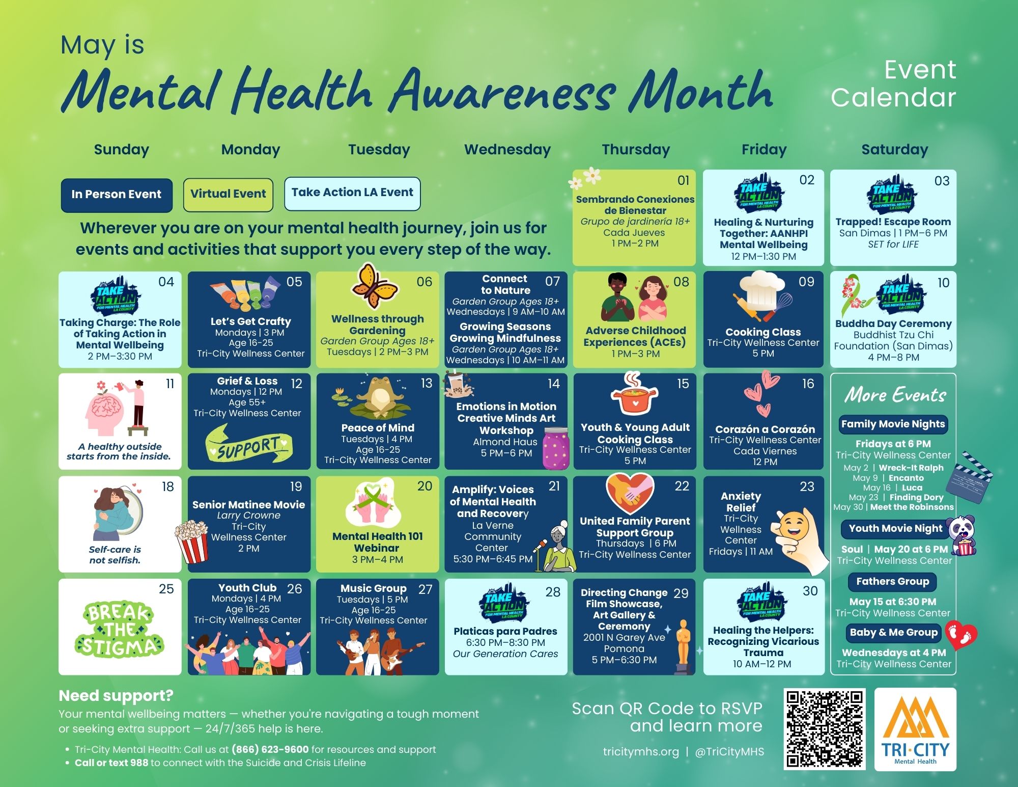 Download the MHAM 2025 Community Calendar in PDF format
