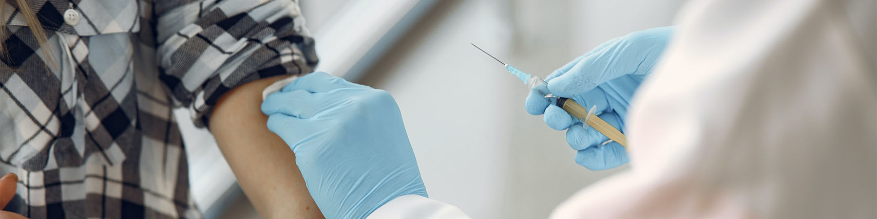 Person Getting Vaccinated